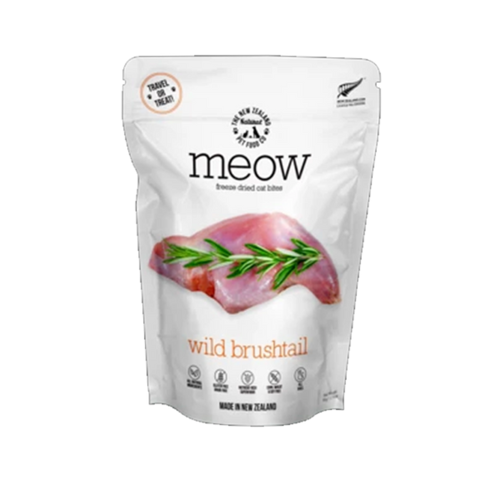 The New Zealand Pet Food Co THE NEW ZEALAND NATURAL PET FOOD CO MEOW Freeze-Dried Brushtail 50g