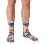 Living Royal LIVING ROYAL Galaxy Kitty Cat Crew Socks