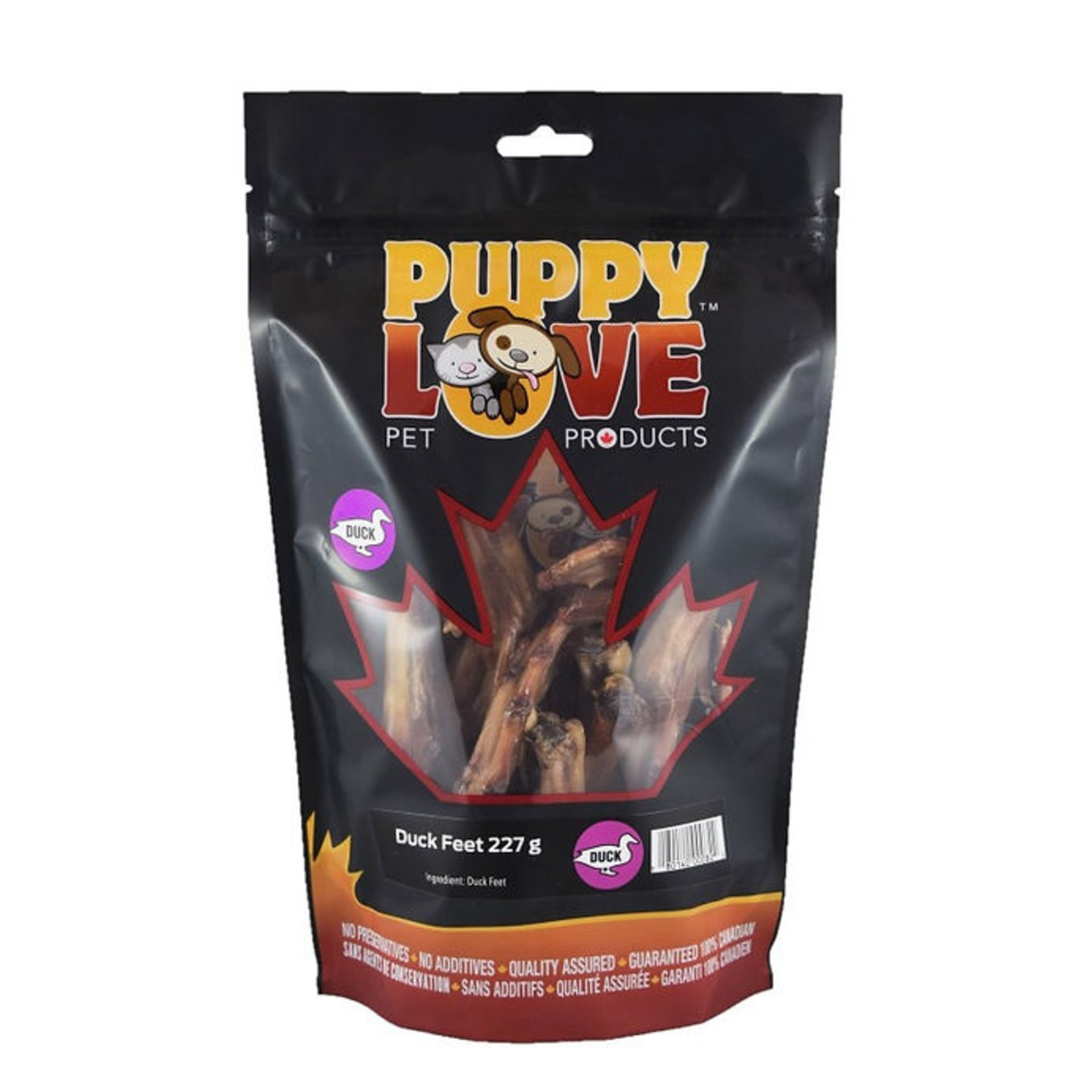 Puppy Love Puppy Love Duck Feet 227g