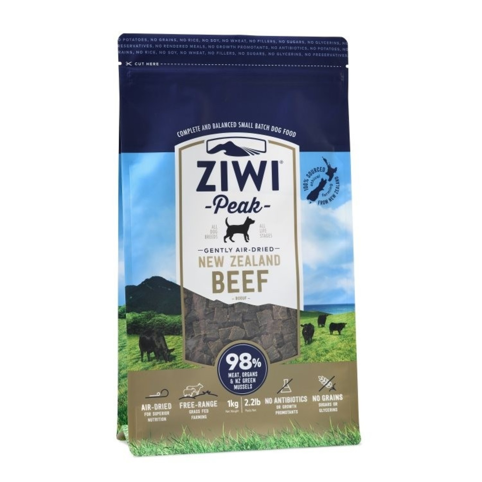 ZiwiPeak ZIWIPeak Original Air-Dried Beef Recipe for Dogs