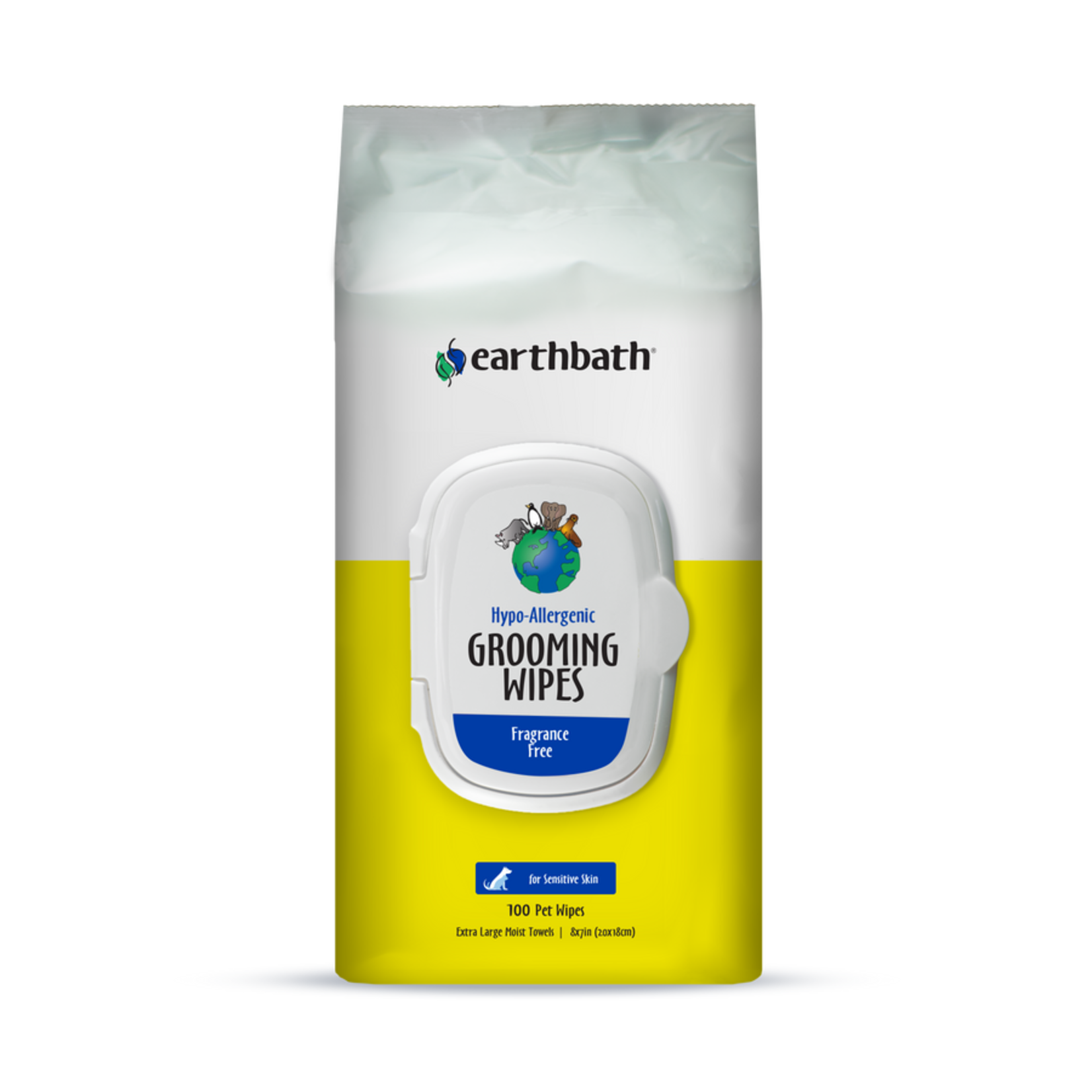 Earthbath Earthbath Hypo-Allergenic Wipes 100CT