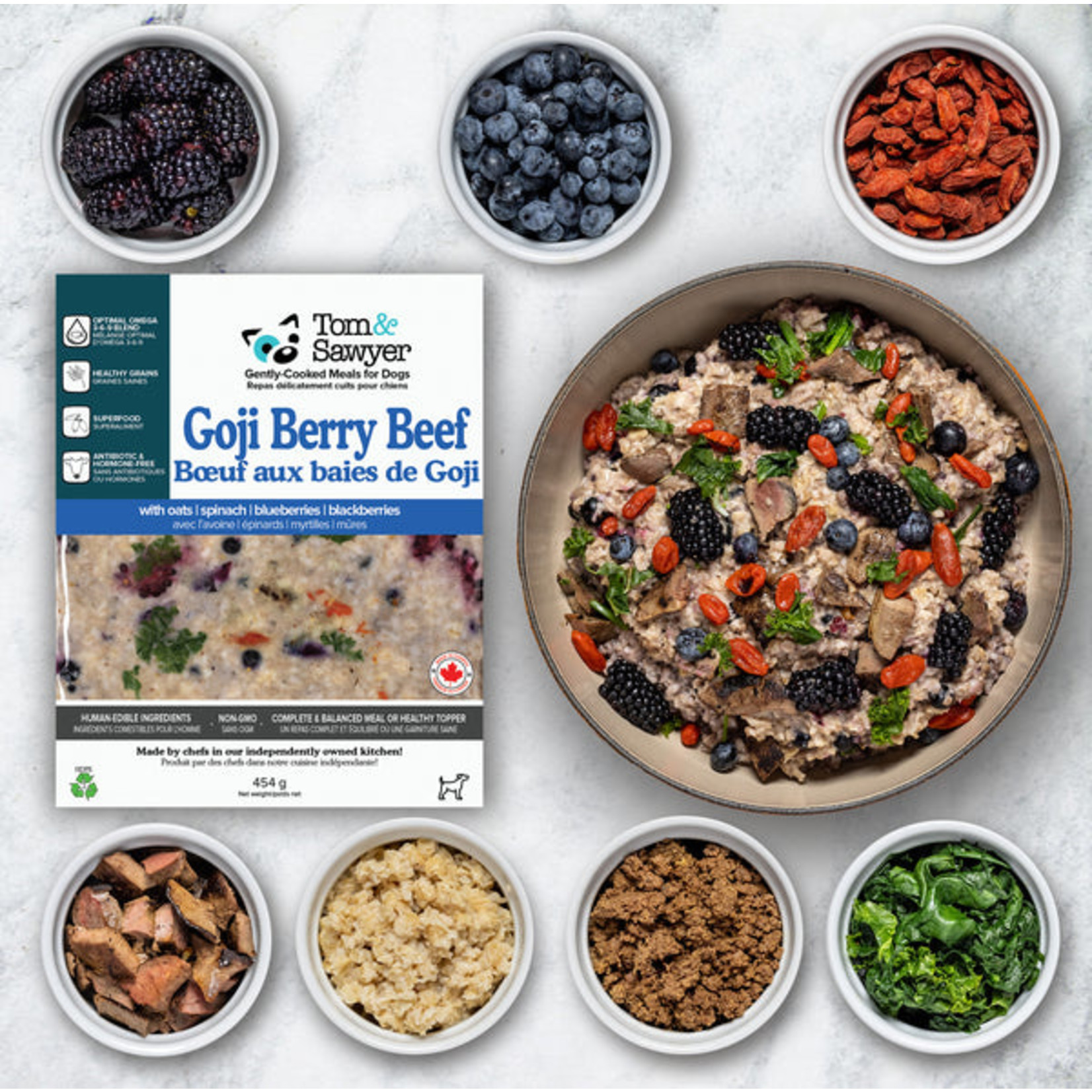 Tom & Sawyer Tom & Sawyer Goji Berry Beef 454g (DELIVERY UNAVAILABLE FOR THIS ITEM)