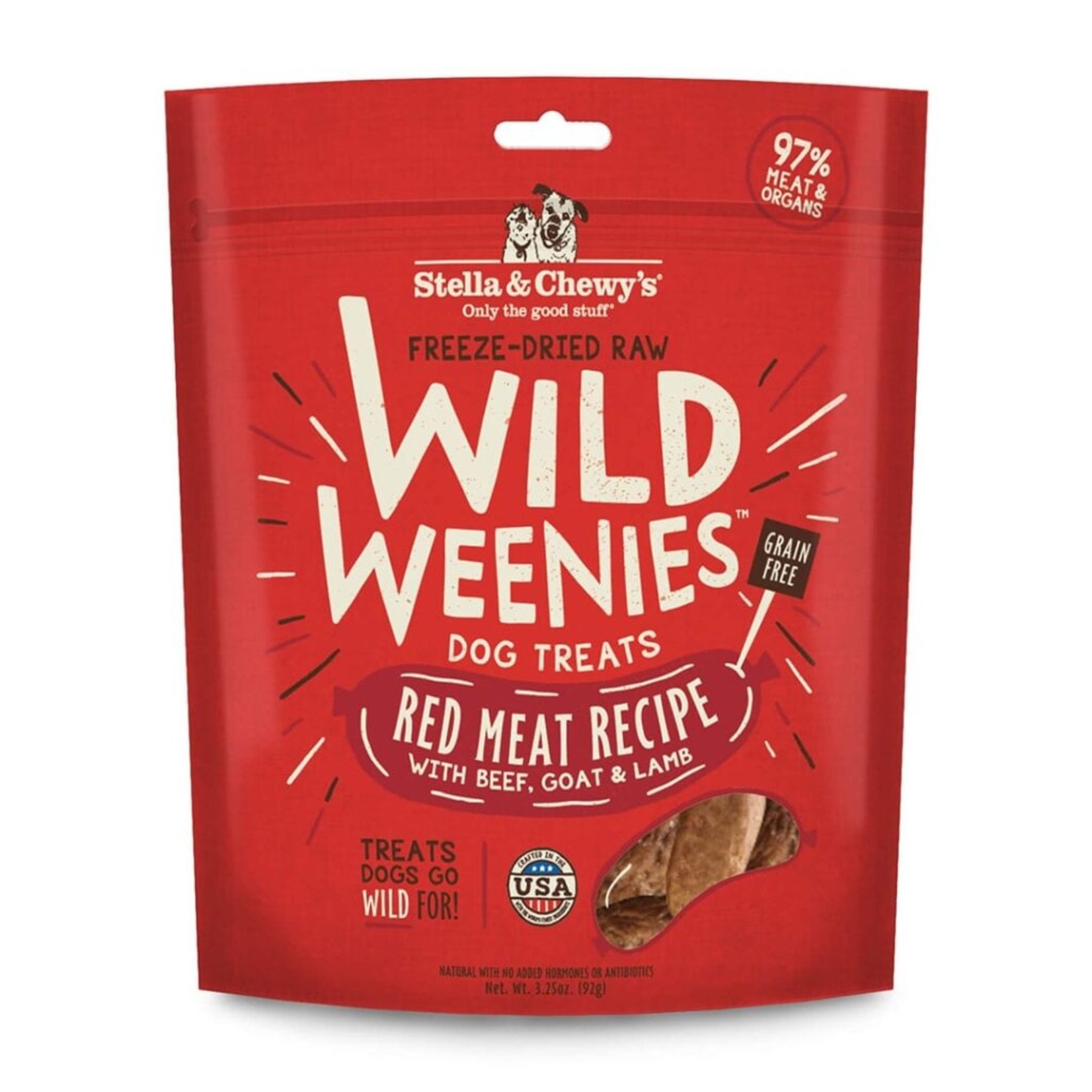 Stella & Chewy's Stella & Chewy's Dog Treats Freeze Dried Red Meat Wild Weenies 3.25oz