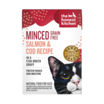 The Honest Kitchen Honest Kitchen Cat Minced Minced Salmon & Cod in Bone Broth Gravy Tetra 5.5oz