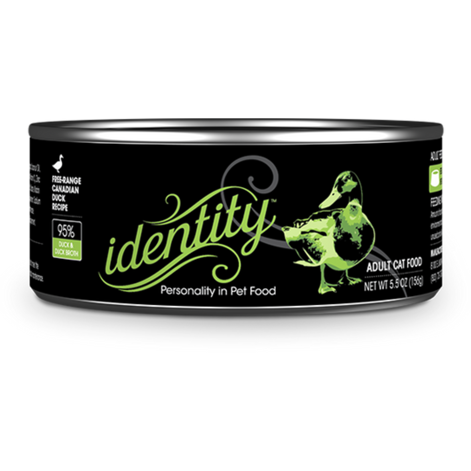 Identity Identity 95% Free-Range Canadian Duck & Duck Broth Pâté Wet Cat Food 5.5oz