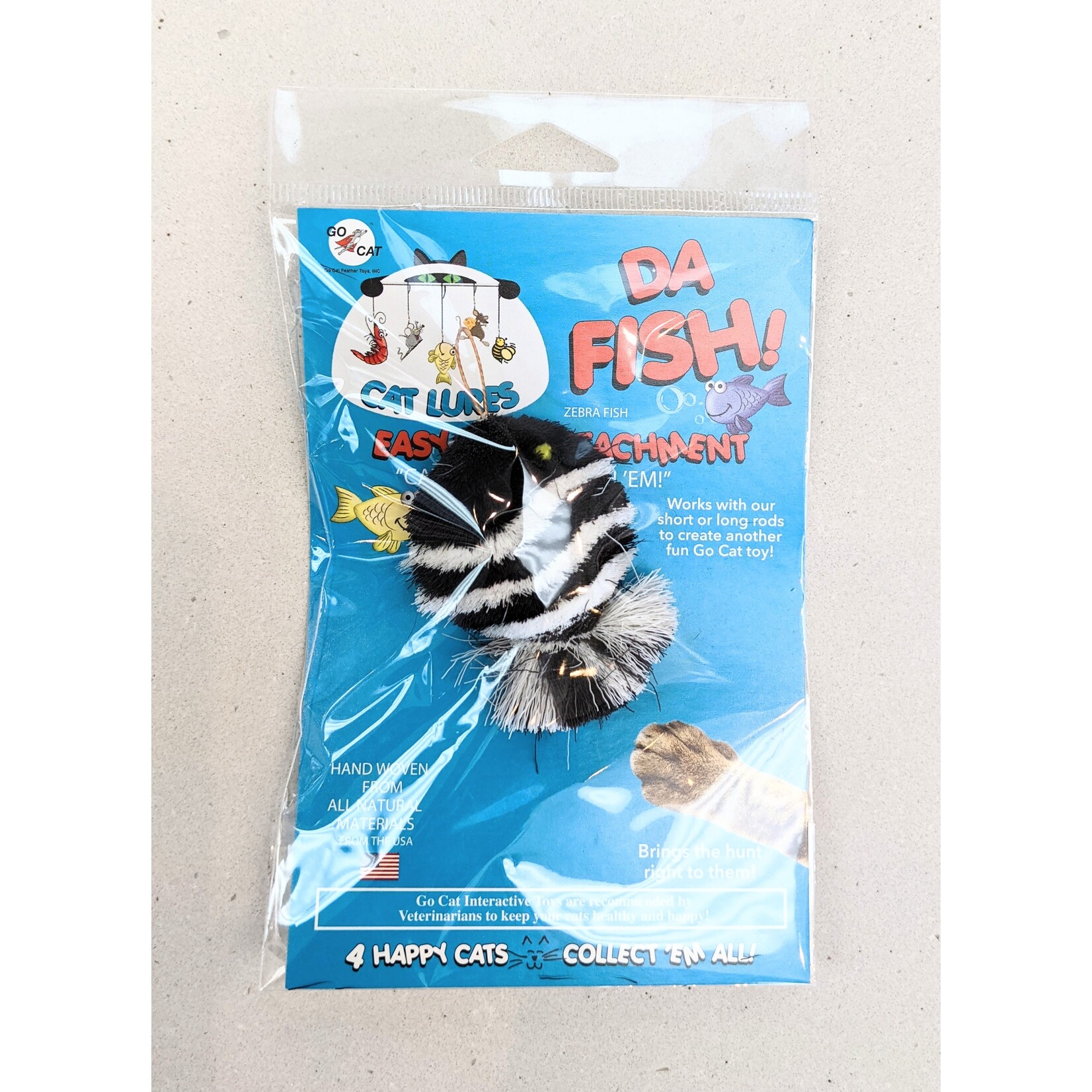 Go Cat DA BIRD Refill Da Zebra Fish Refill