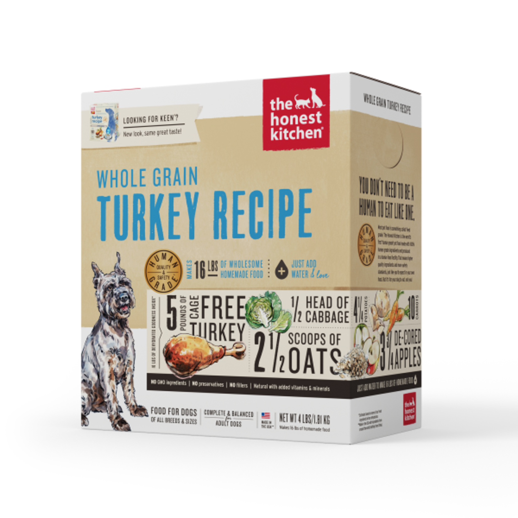 The Honest Kitchen Honest Kitchen Dog Dehydrated Whole Grain Turkey