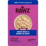 RAWZ RAWZ Cat Pouch Shredded Chicken Breast & Coconut Oil 69g