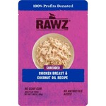RAWZ RAWZ Cat Pouch Shredded Chicken Breast N Coconut Oil 69g
