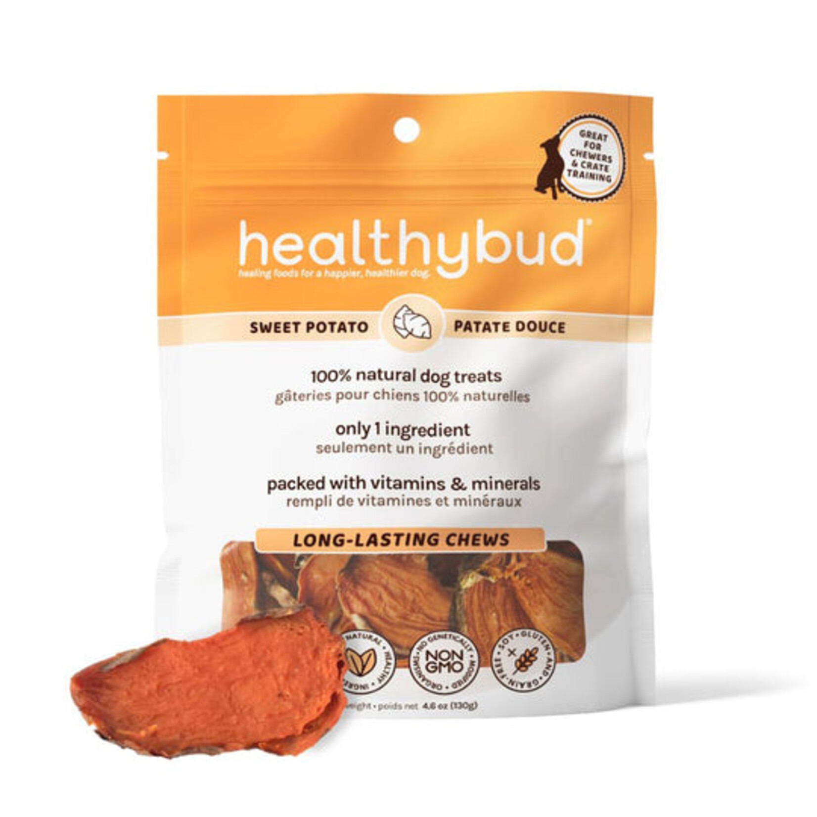 Healthy Bud Corp. Healthy Bud Dog Chews Sweet Potato 160g