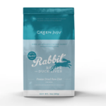 GREEN JUJU Green Juju for Dogs - Freeze Dried Rabbit Recipe with Duck Liver - 14 oz