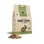 Vital Essentials Vital Cat Rabbit Mini Nibs Freeze-Dried Grain Free  12oz NEW PACKAGING