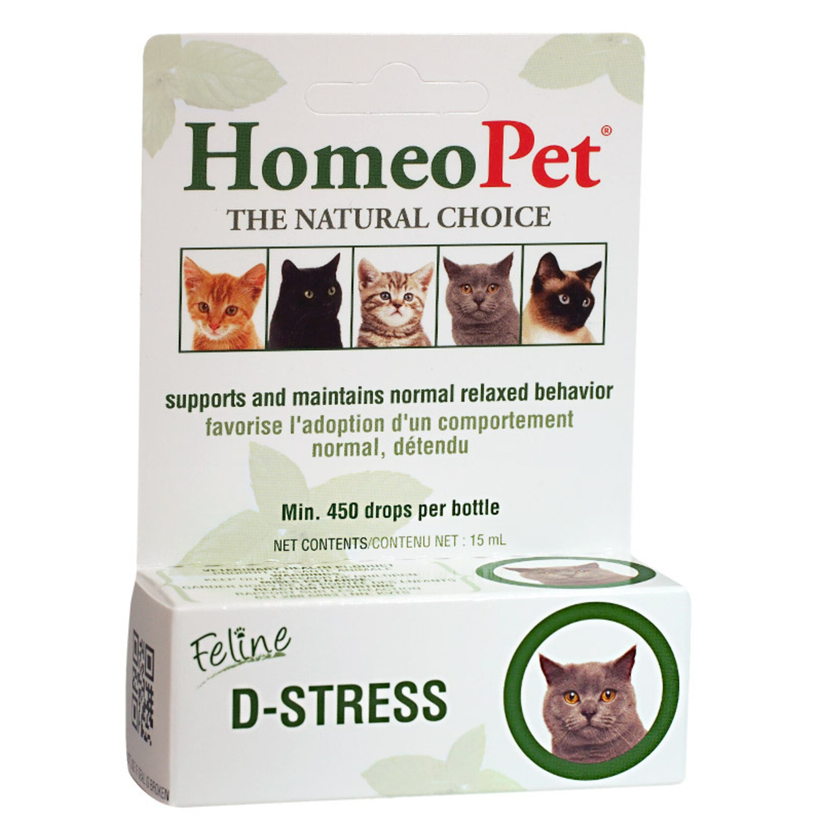 HomeoPet HomeoPet Cat D-Stress 15ml