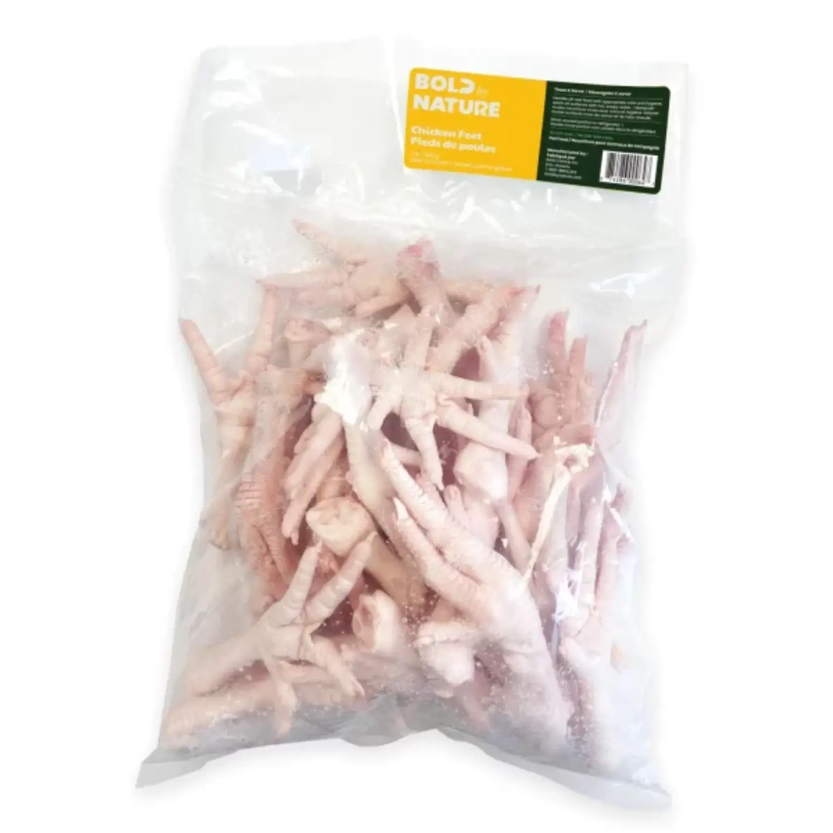 Bold by Nature Bold by Nature Dog Frozen Whole Chicken Feet 2 lb IN-STORE PICKUP ONLY