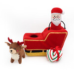 Zippy Paws ZIPPYPAWS Holiday Burrow™ - Santa's Sleigh