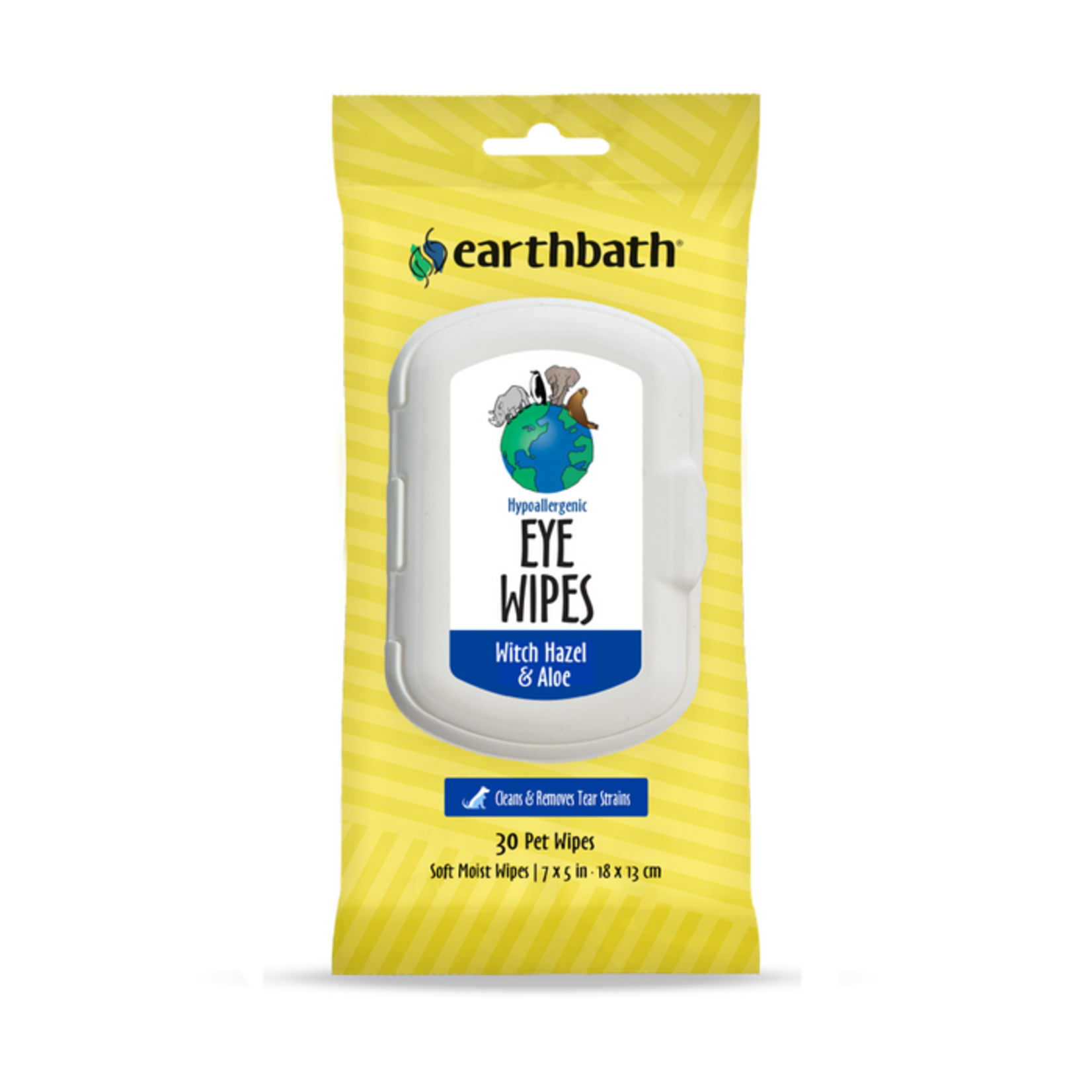 Earthbath Earthbath Hypo-Allergenic Eye Wipes for Dogs & Cats 30ct