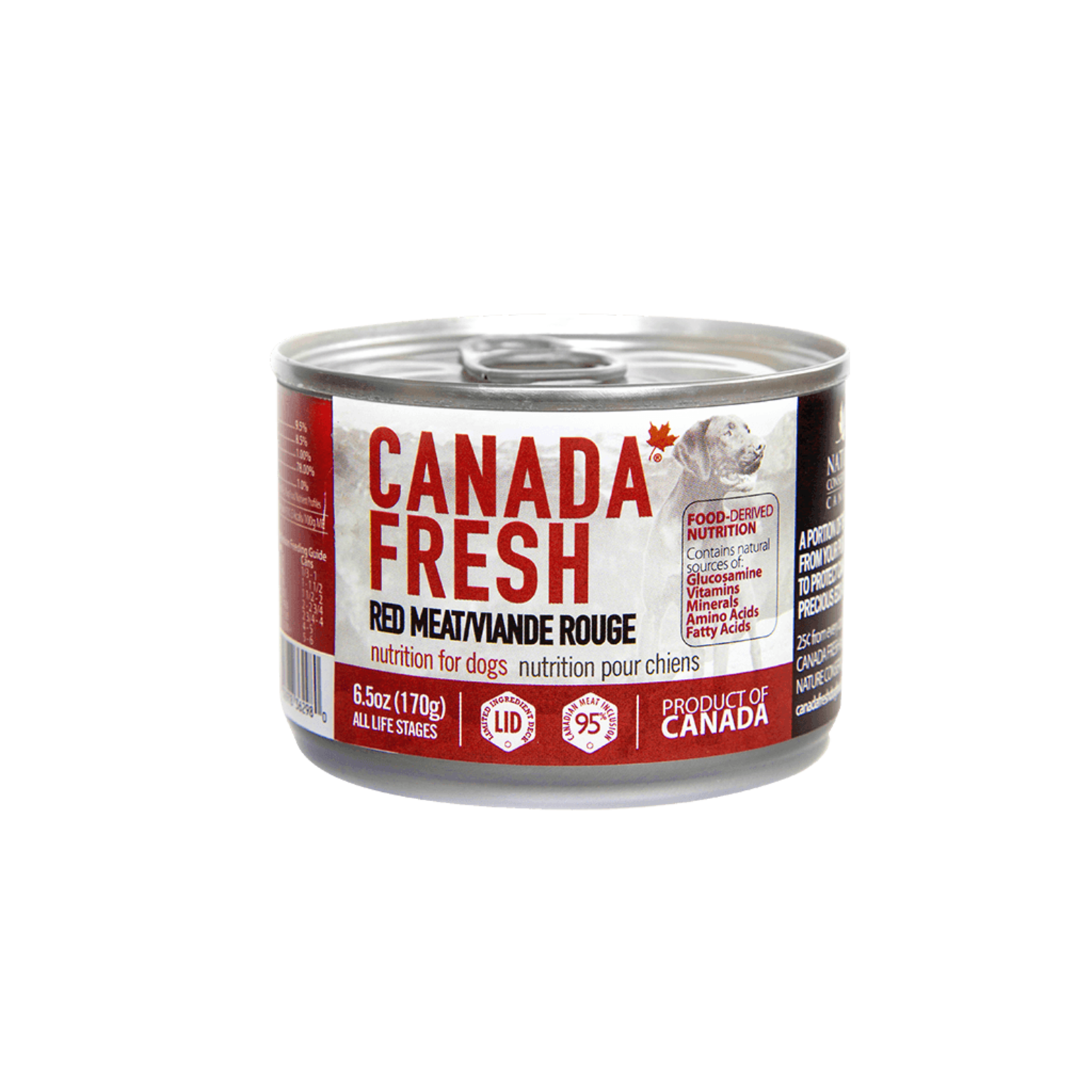 Canada Fresh by PetKind Canada Fresh Dog Can LID Red Meat 170g /6oz