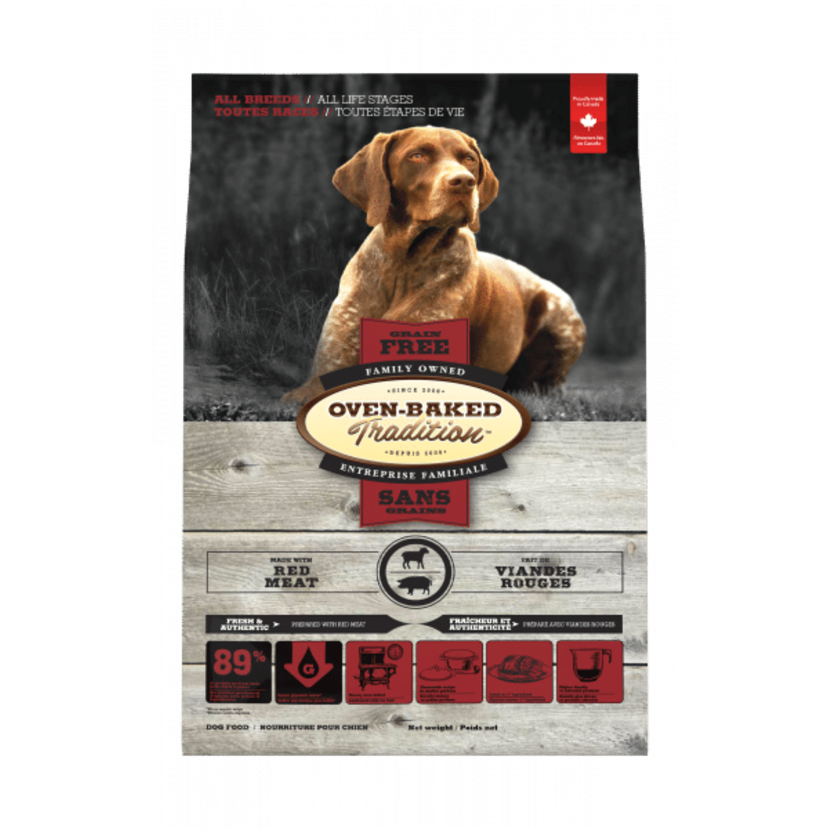 Oven-Baked Tradition Oven-Baked Tradition Dog Grain Free Red Meat 25 lb