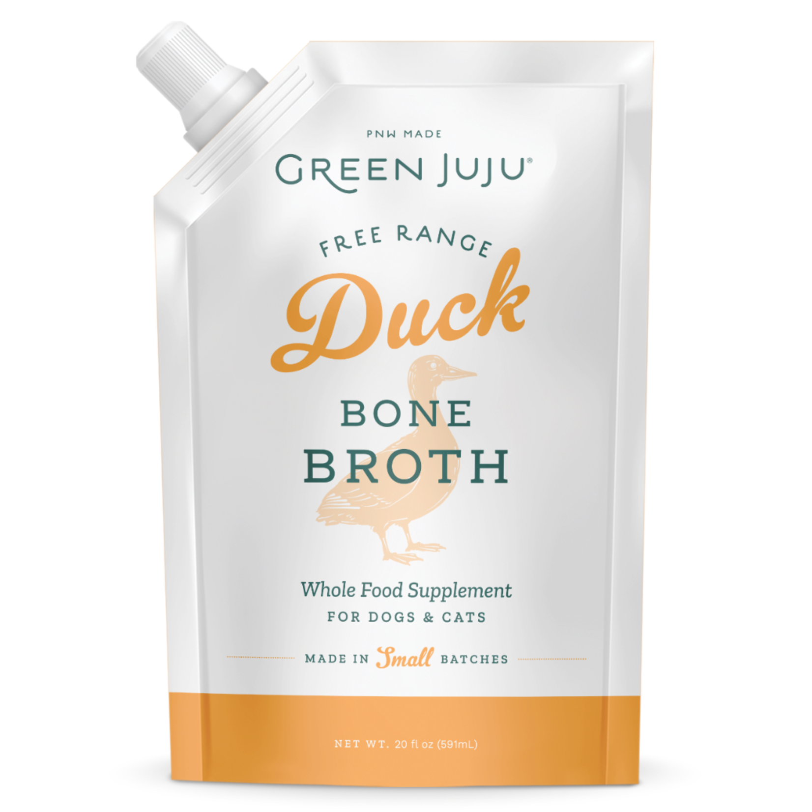 GREEN JUJU Green Juju Bone Broth Duck 20oz