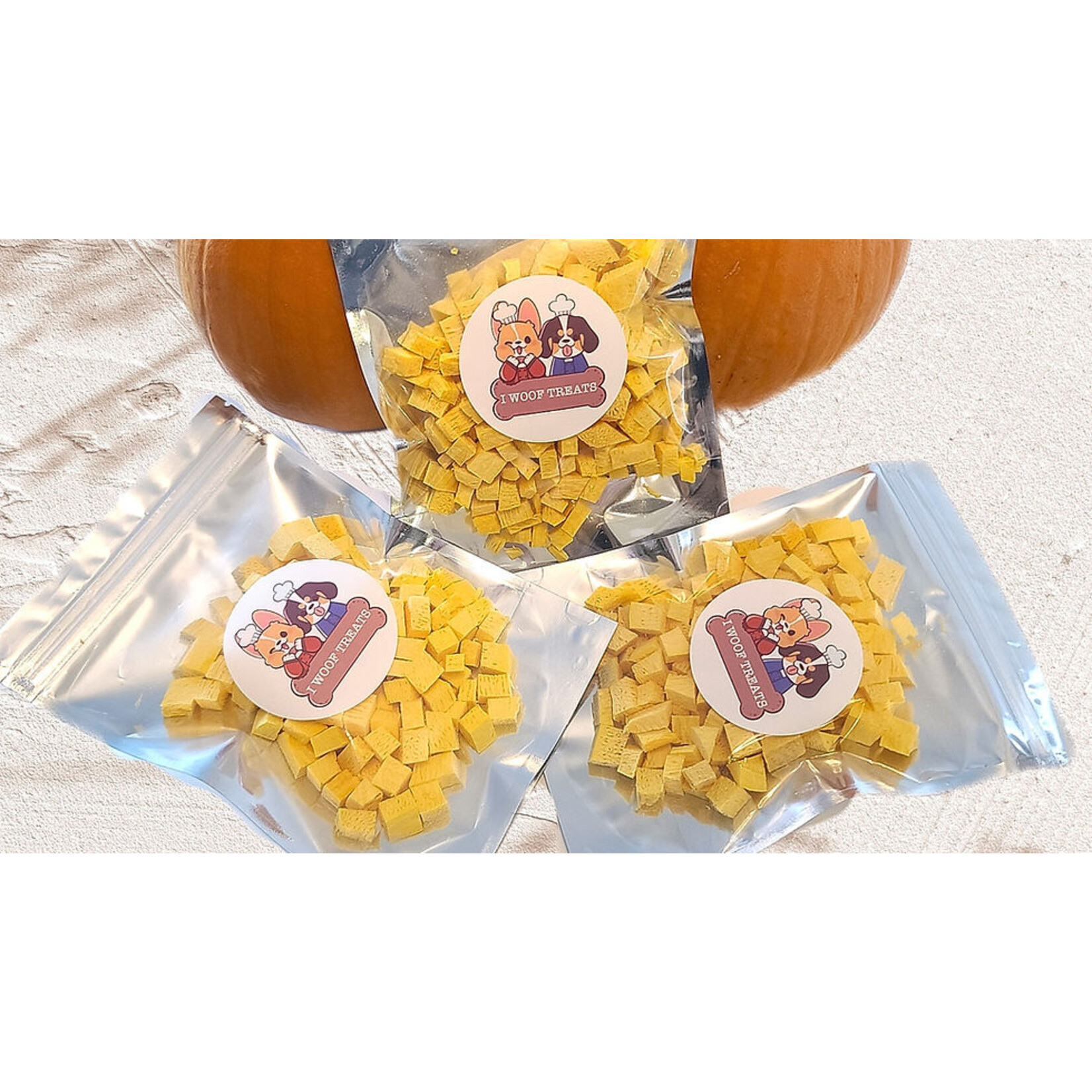 I Woof Treats I Woof treats Freeze Dried Pumpkin 50g