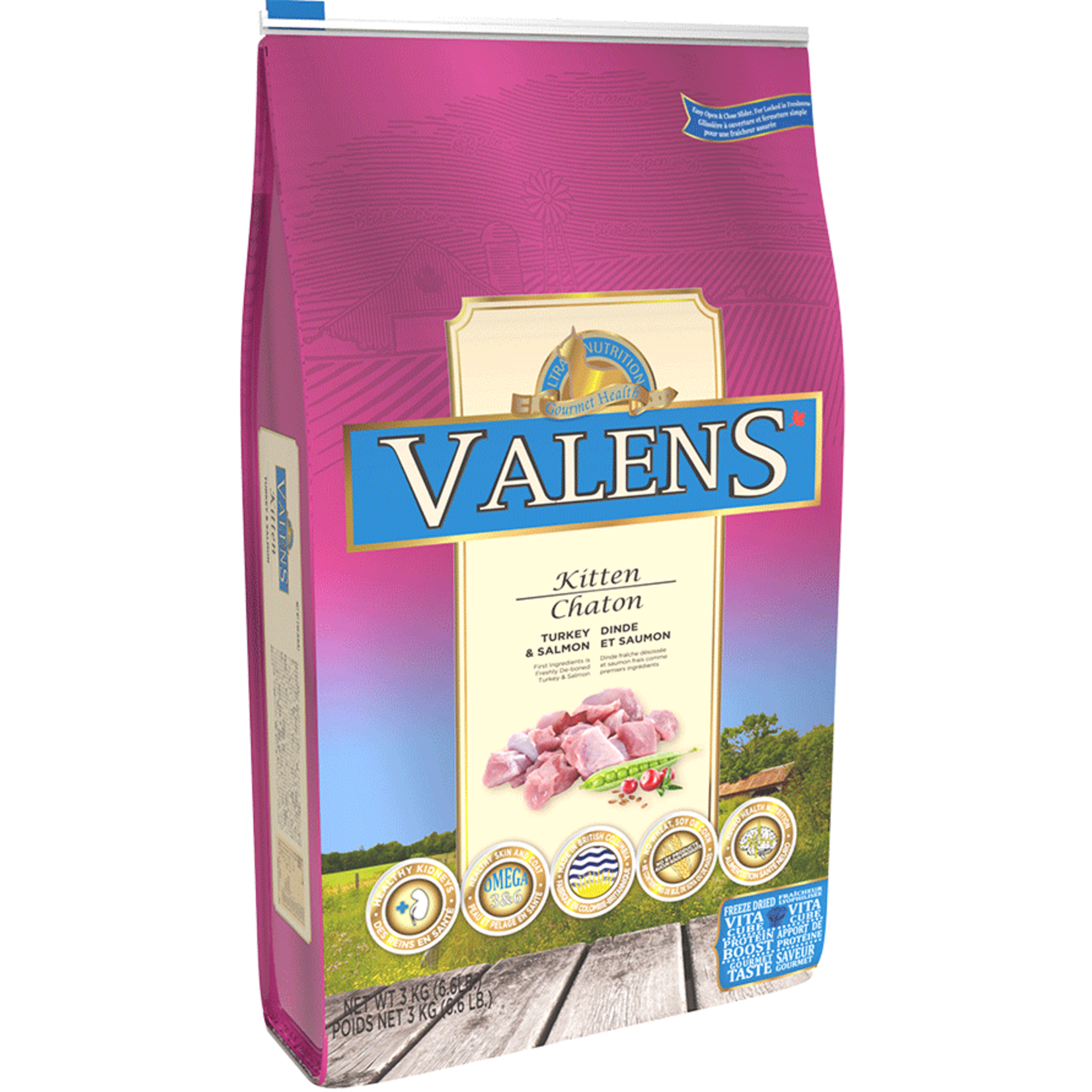 Valens Valens Kitten Turkey & Salmon 3kg