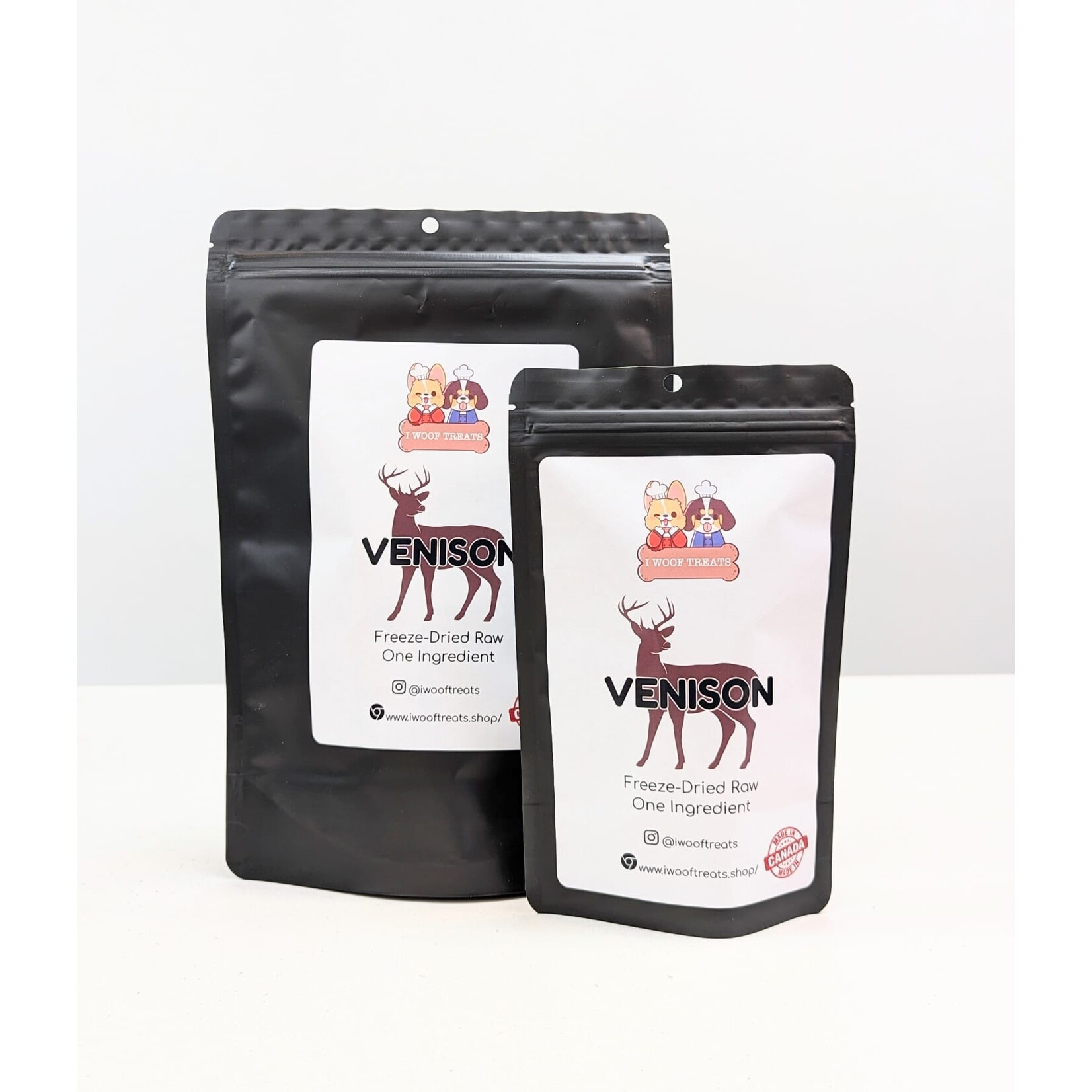 I Woof Treats I Woof Freeze Dried Venison Treats