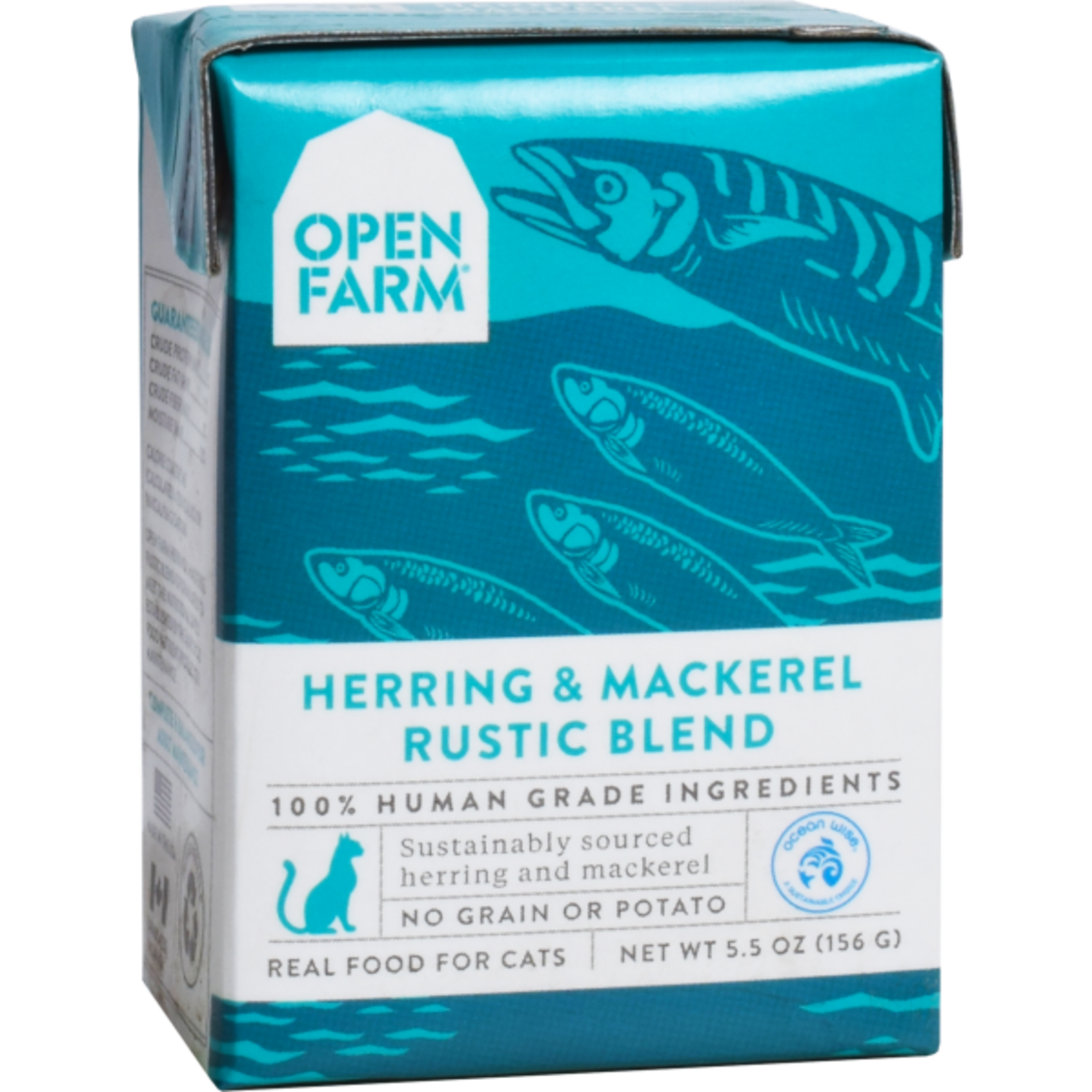 Open Farm Open Farm Cat Herrring & Mackerel Tetra Pak 5.5oz