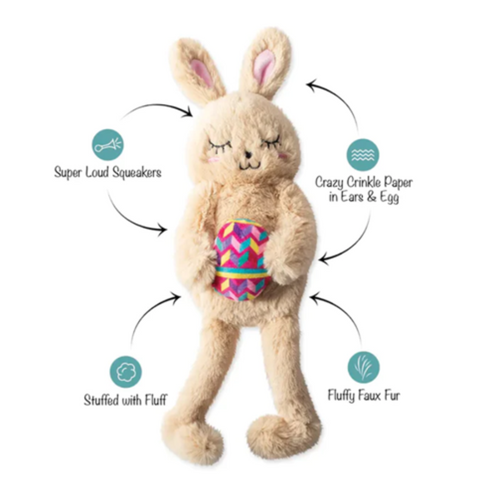 Fringe Studio FRINGE Studio Hop To It DOG TOY
