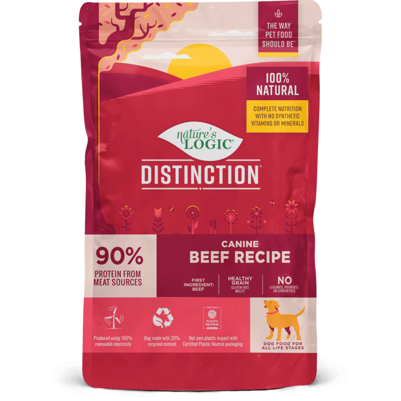 Nature's Logic Nature's Logic Dog Grain Free Distinction - Red 2kg 4.4lb