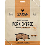 Vital Essentials Vital Cat Pork Dinner Patties Freeze-Dried Grain Free  8oz/226.8g NEW
