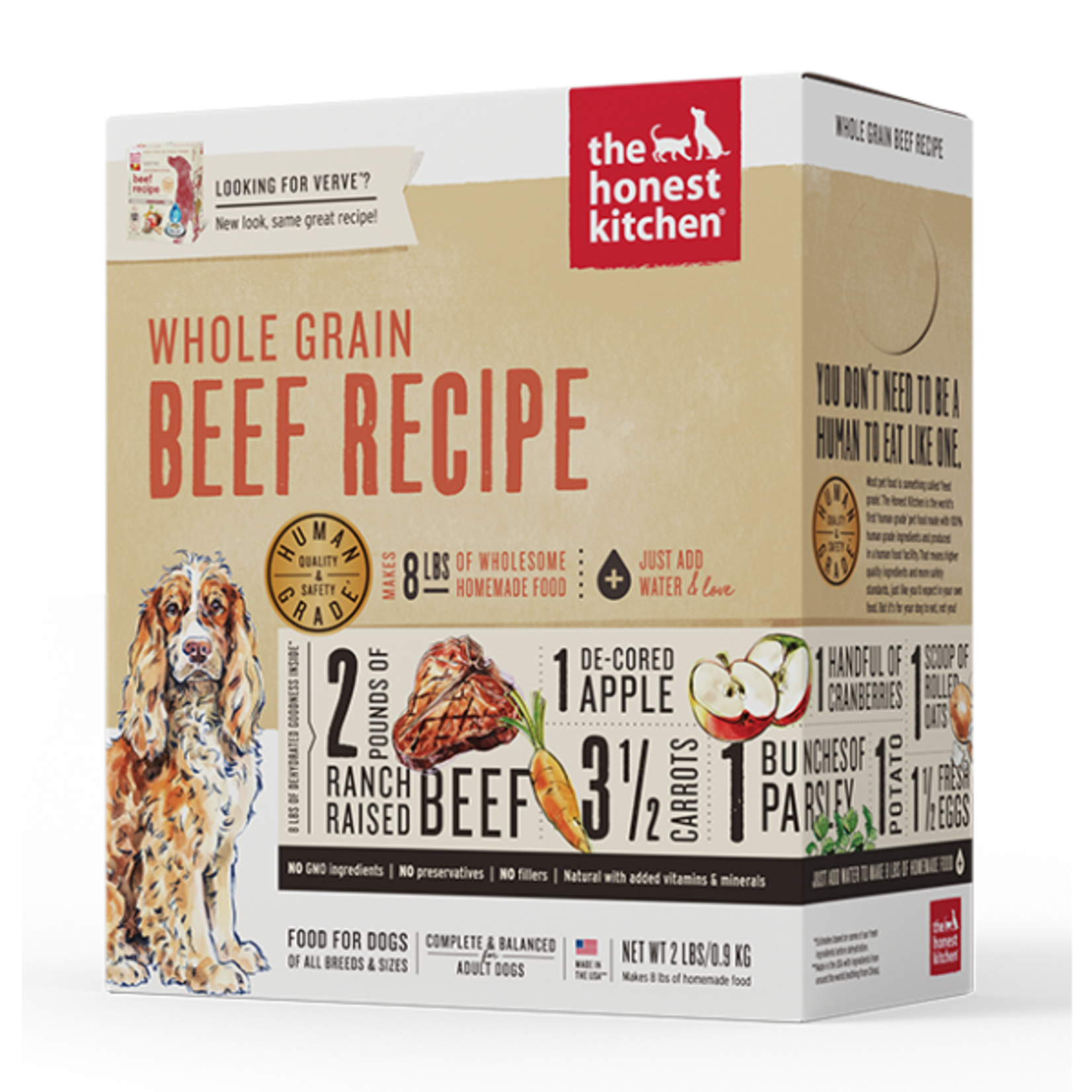 The Honest Kitchen Honest Kitchen Dog Dehydrated Whole Grain Beef