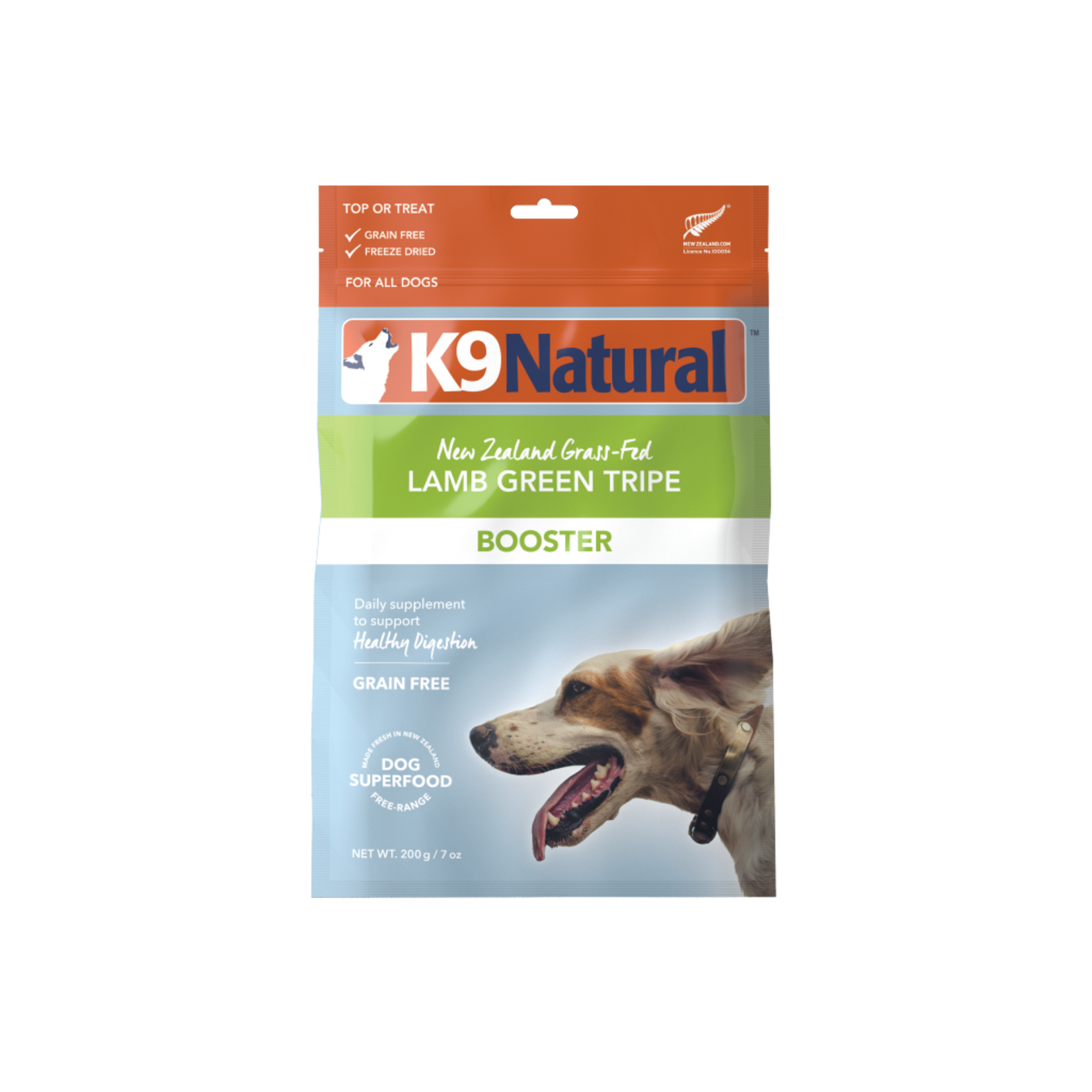 K9 Natural/Feline Natural K9 Natural Freeze Dried Booster Lamb Green Tripe 200g