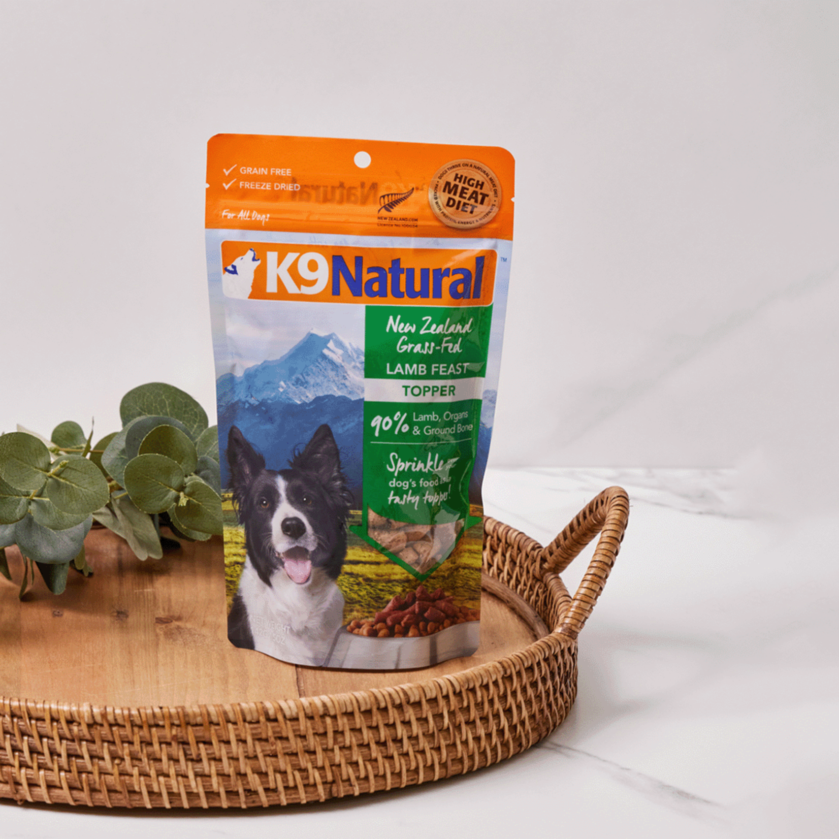 K9 Natural/Feline Natural K9 Natural New Zealand Grass-Fed Lamb Feast 142g/5oz Topper