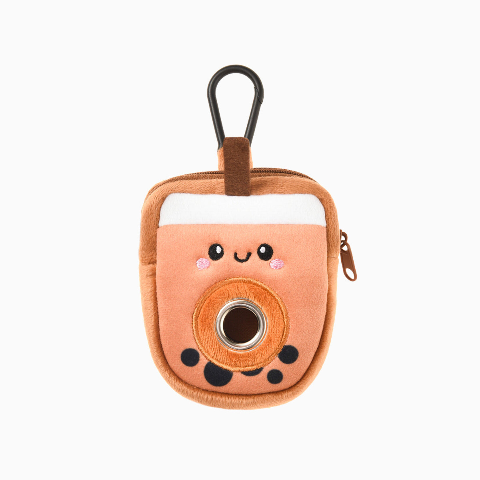 HUGSMART HUGSMART Plush Bubble Tea Poop Bag Dispenser