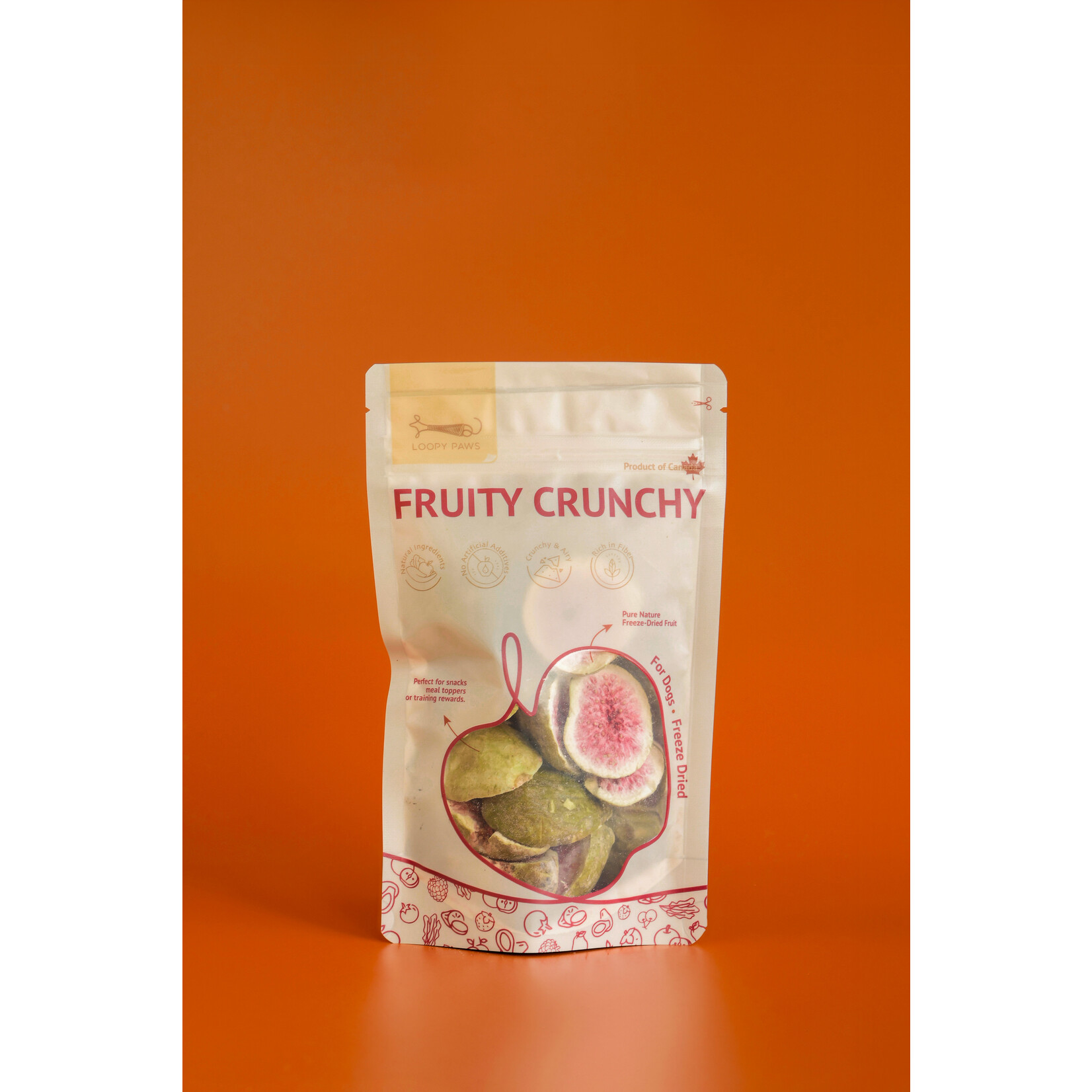 Loopypaws Loopy Paws Freeze Dried Fruity Crunchy Figs 30g