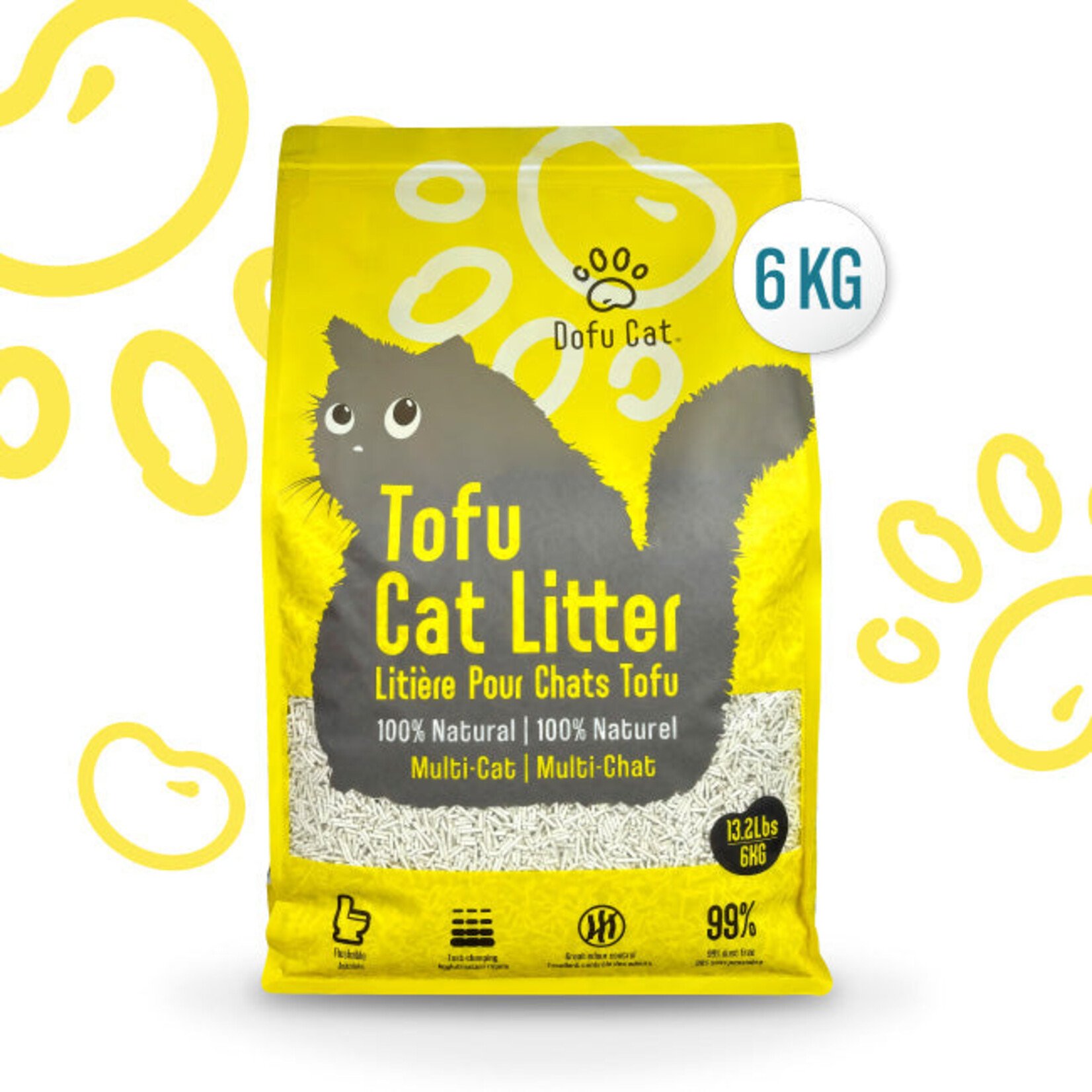 DOFU CAT DOFUCAT Tofu Litter 6kg