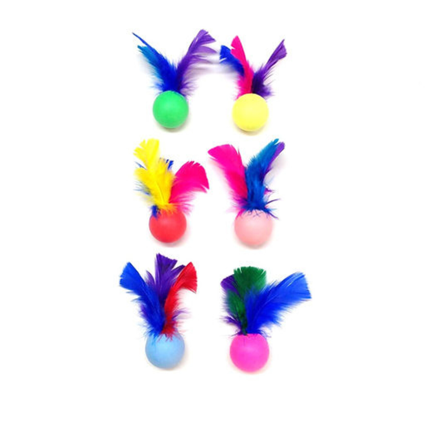 Go Cat DA BIRD Go Cat Feather Pong