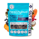 Healthy Bud Corp. Healthy Bud Dog Treats Turkey Gut Booster  4.6oz/130g