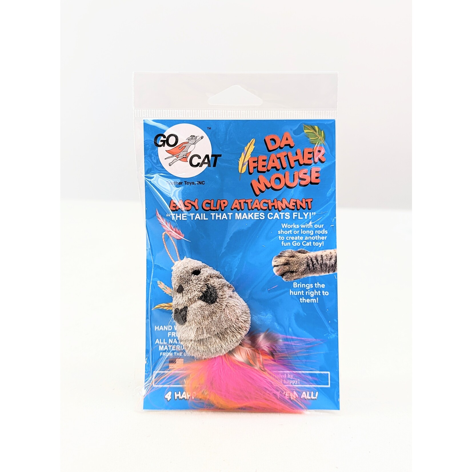 DA BIRD DA BIRD Go Cat Refill Da Feather Mouse