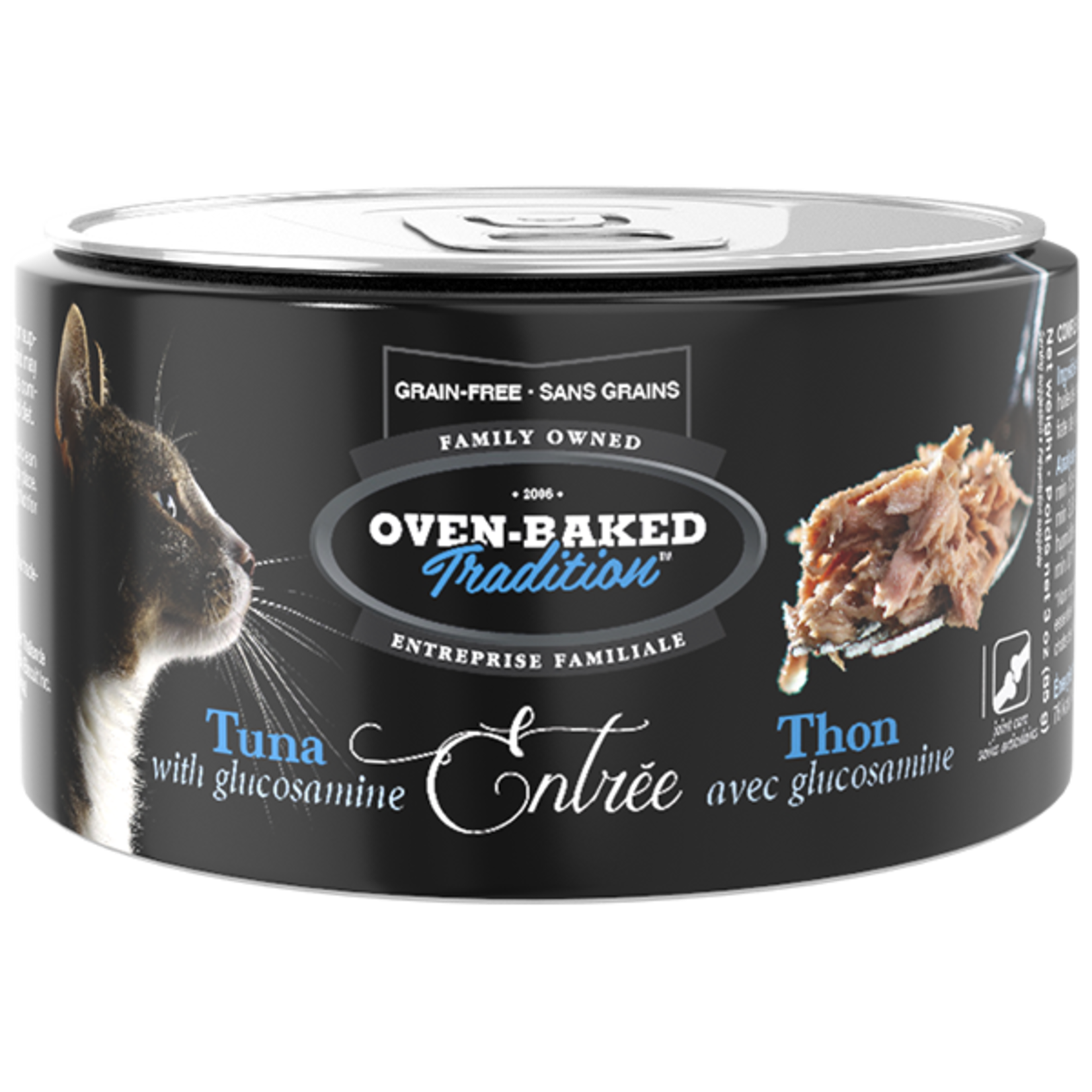 Oven-Baked Tradition Oven-Baked Tradition Cat Tuna with Glucosamine TOPPER 3oz single