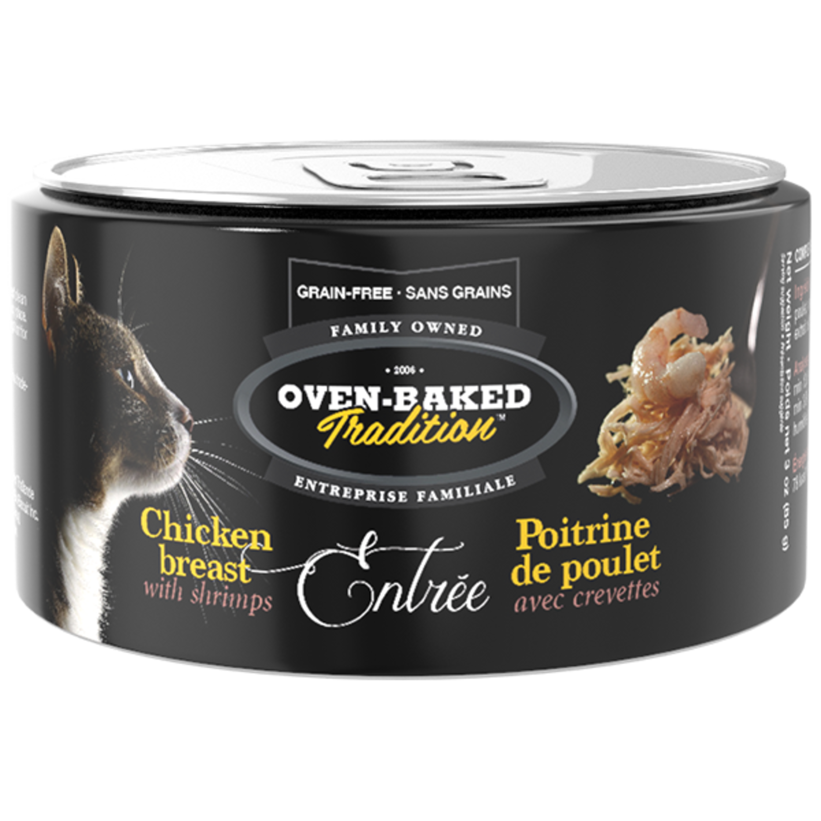Oven-Baked Tradition Oven-Baked Tradition Cat Chicken Breast with Shrimp TOPPER 3oz single