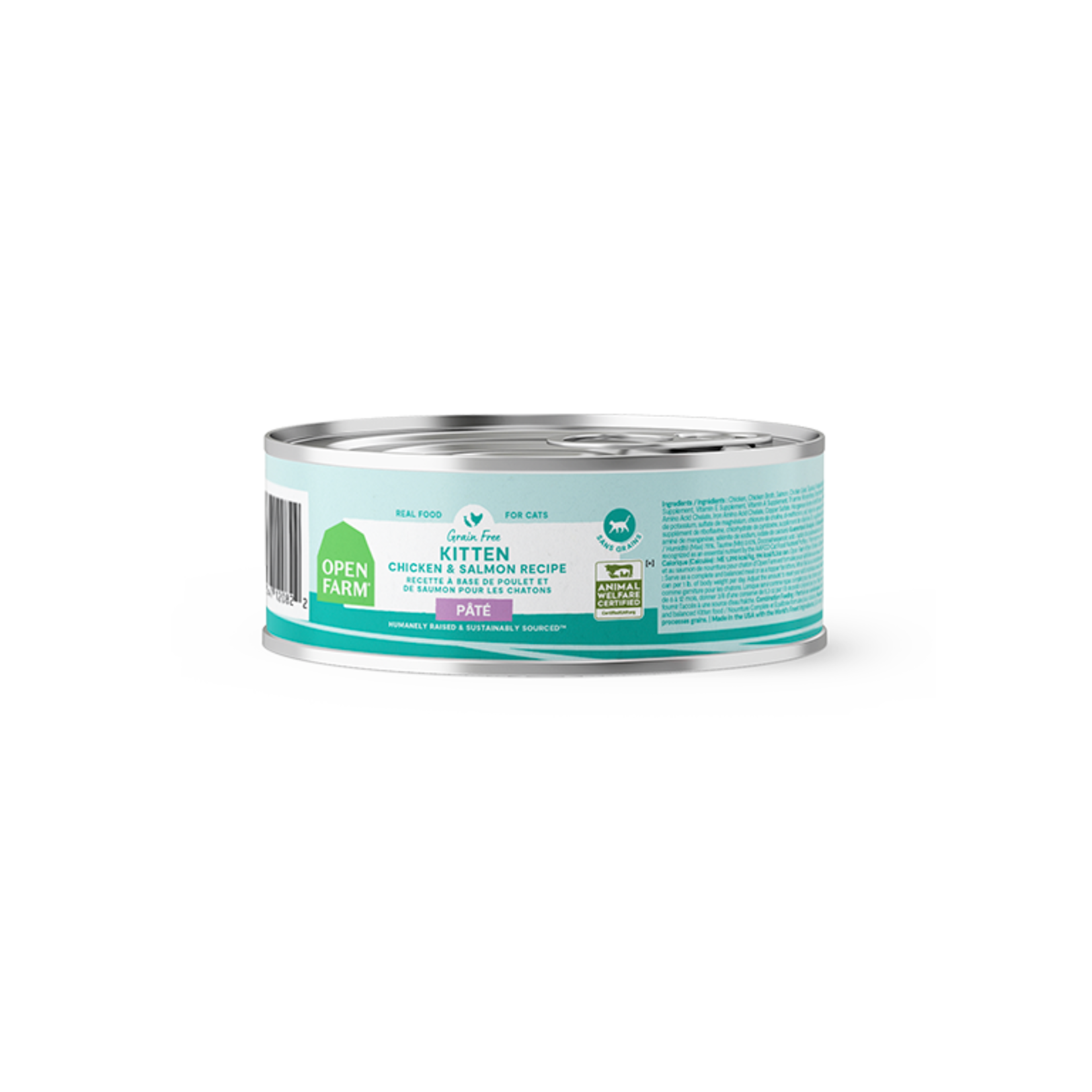Open Farm Open Farm Cat Can Kitten Chicken & Salmon 2.8 oz single