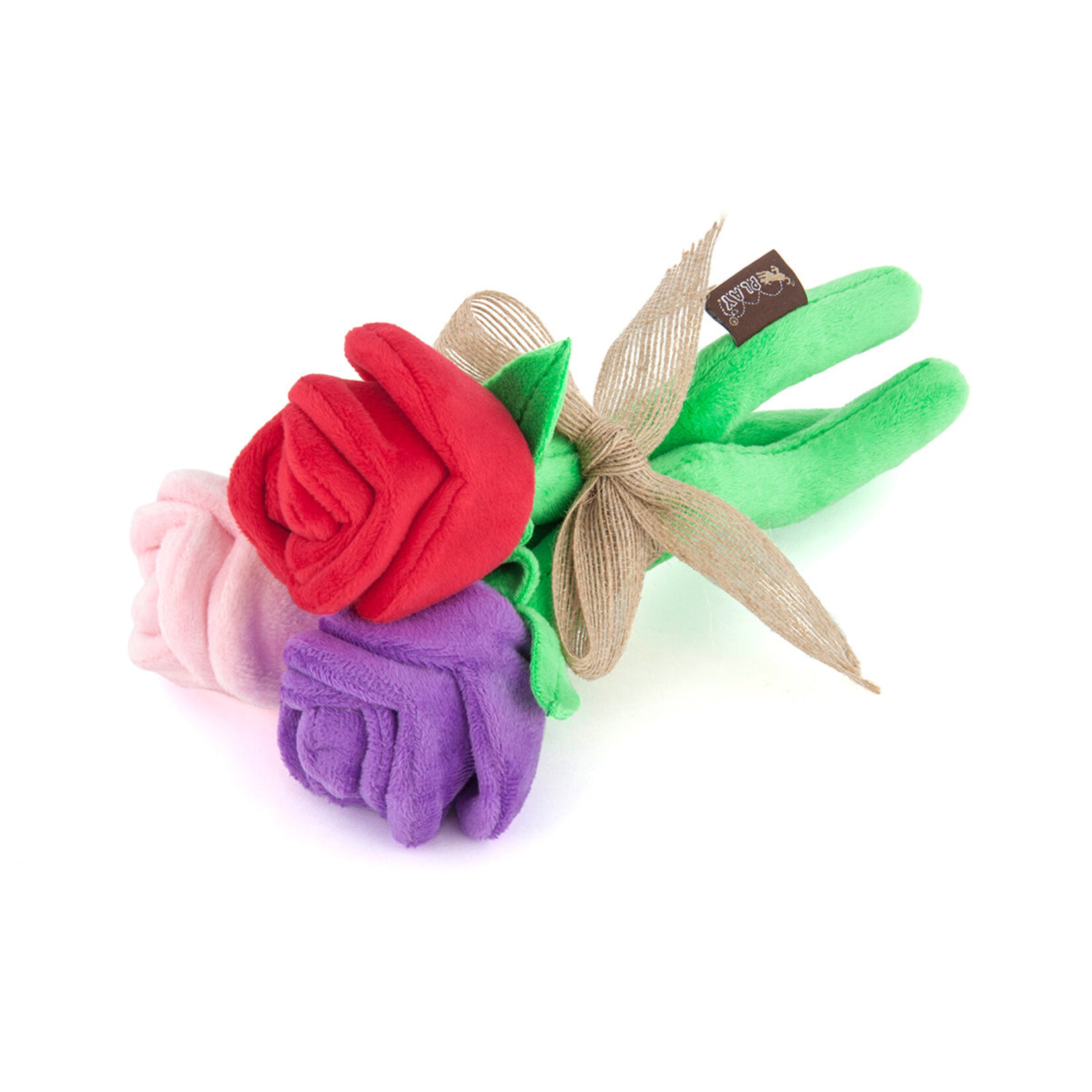 PLAY PLAY Puppy Love Collection Rover's Rose  Squeaker Toy