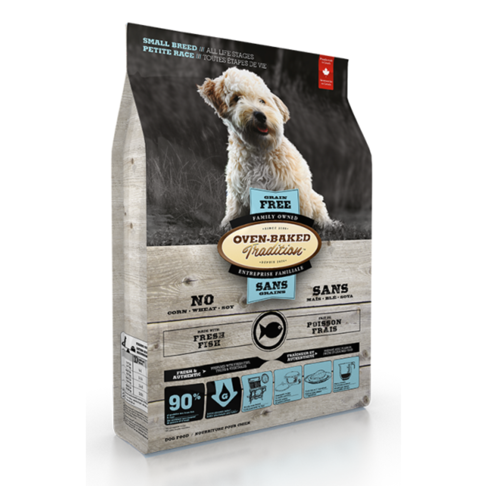 Oven-Baked Tradition Oven-Baked Tradition Dog Grain Free Small Breed All Life Stages Fish 5lb