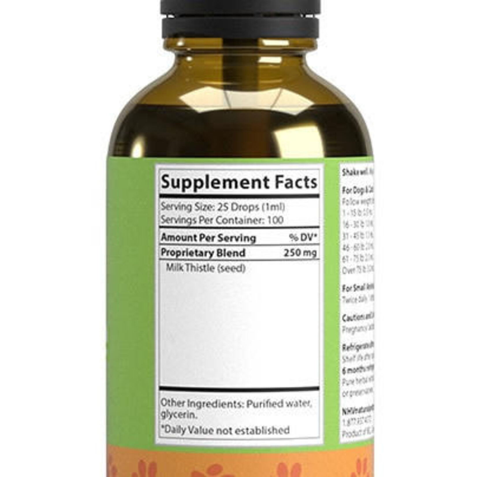 NHV Natural Pet Products NHV Milk Thistle Supplement for Dogs & Cats In-store Pickup Only