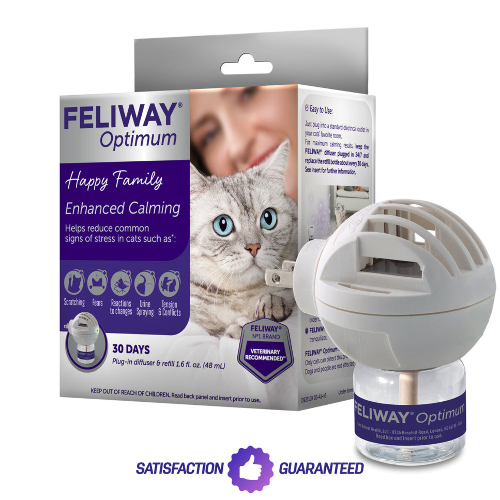 Feliway FELIWAY Cat Optimum 30-Day Diffuser Starter Kit