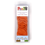 Pawz Boots X Small to 2" Orange 12pk