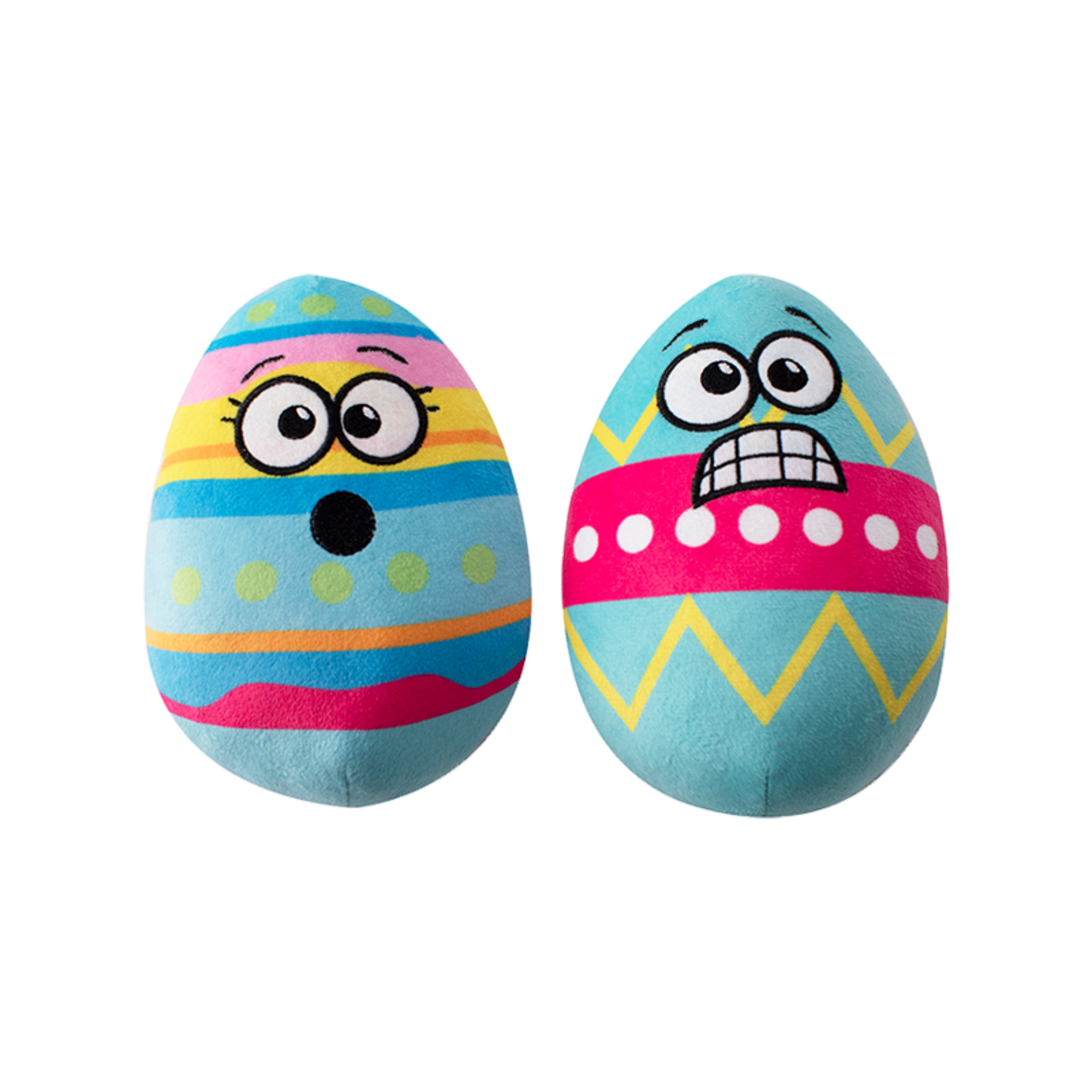 Fringe Studio Fringe Studio Easter Eggs Plush Dog Toy