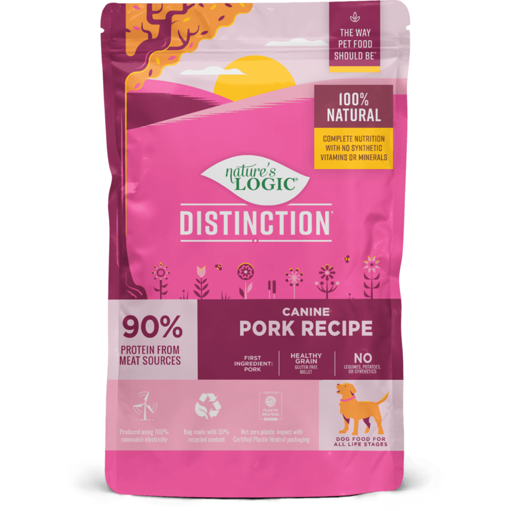 Nature's Logic Nature's Logic Dog Distinction - Pork 2kg 4.4lb