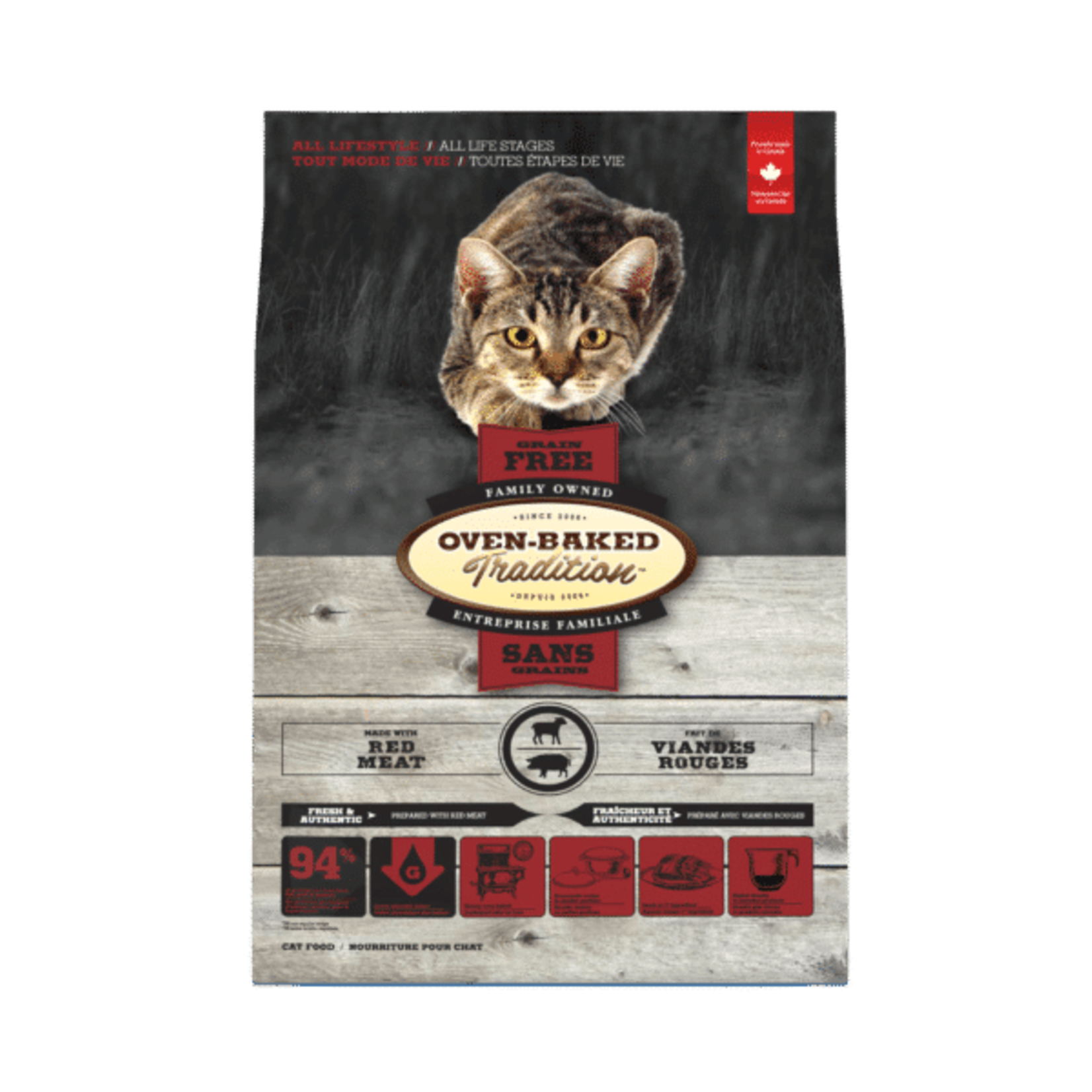 Oven-Baked Tradition Oven-Baked Tradition Cat Grain Free Red Meat 5lb